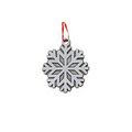 Solid Pewter Ornament (2" dia. Snowflake)